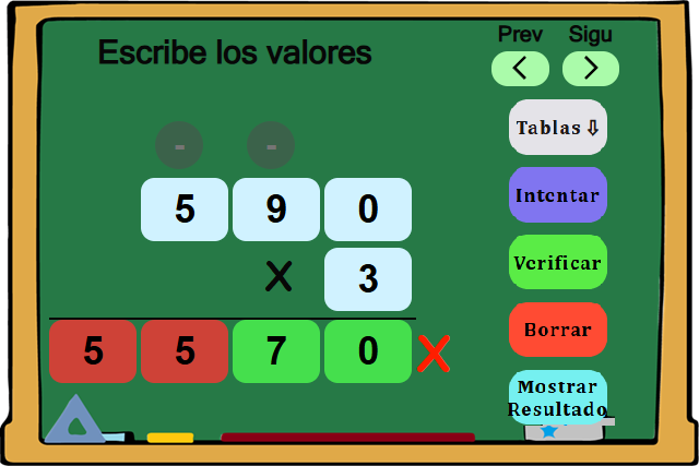 Practica Resolviendo Multiplicaciones